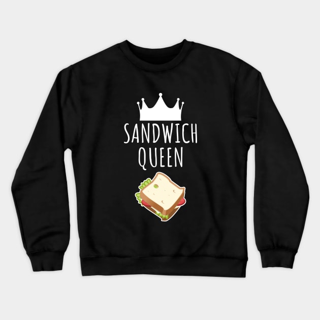 Sandwich King Crewneck Sweatshirt by LunaMay